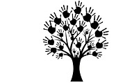 family handprint tree silhouette, an Illustration by Amazin_art (Thumbnail 10 of 29)