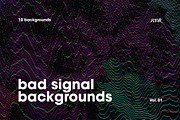 Bad Signal Backgrounds Vol. 01, a Background Graphic by dvtchk (Thumbnail 4 of 10)