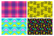90's Fever - 24 Patterns!, a Pattern Graphic by fontalicious (Thumbnail 3 of 9)