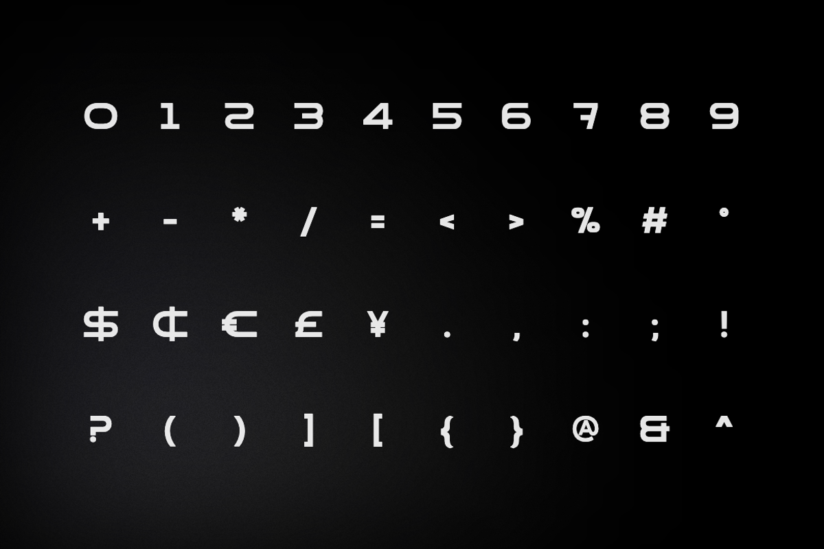 Xorien - Futuristic Display Font, a Sans Serif Font by Webhance Studio (Photo 9 of 10)