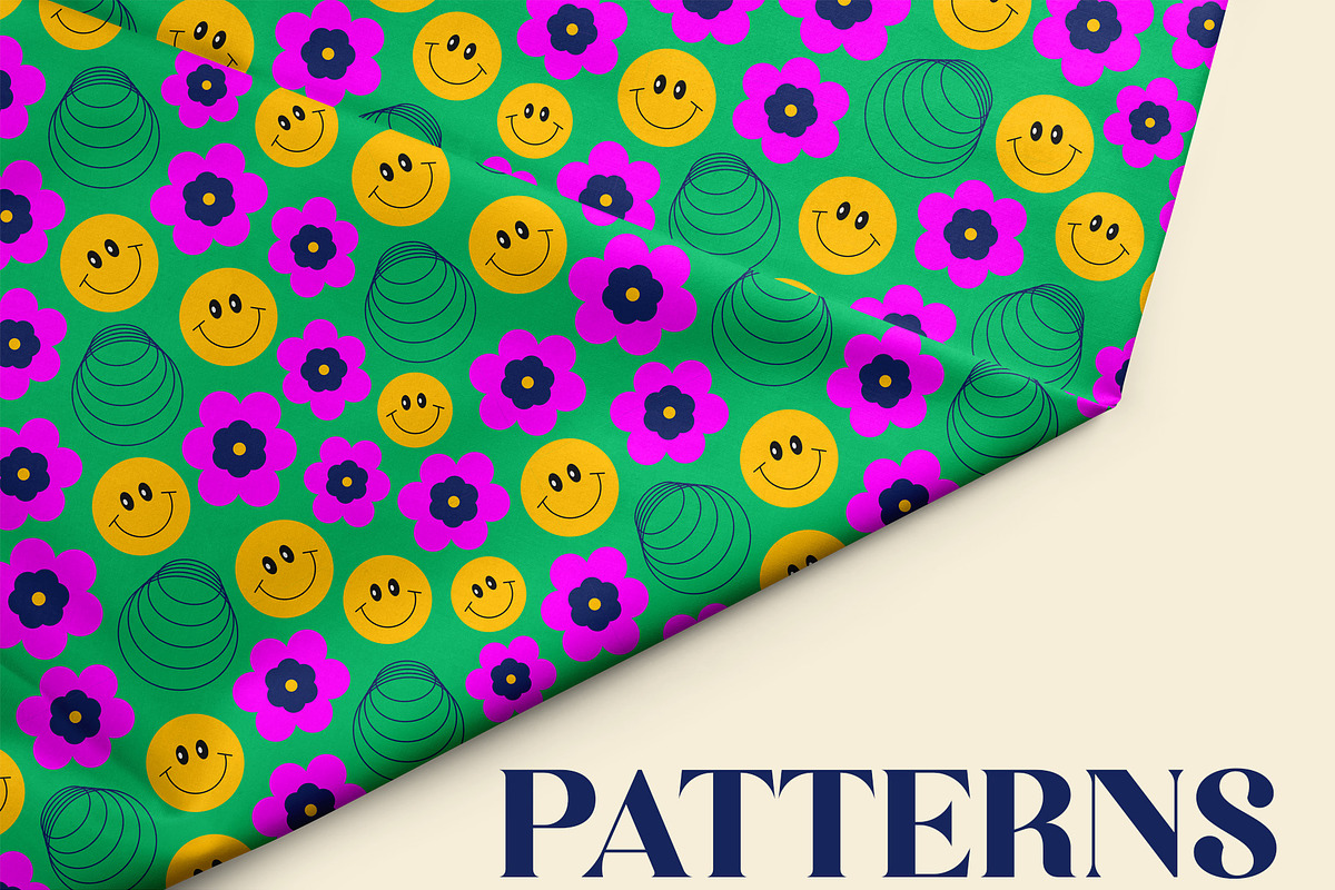 Retro Groovy Hippie Bundle, an Object Graphic by Sofico (Photo 14 of 35)