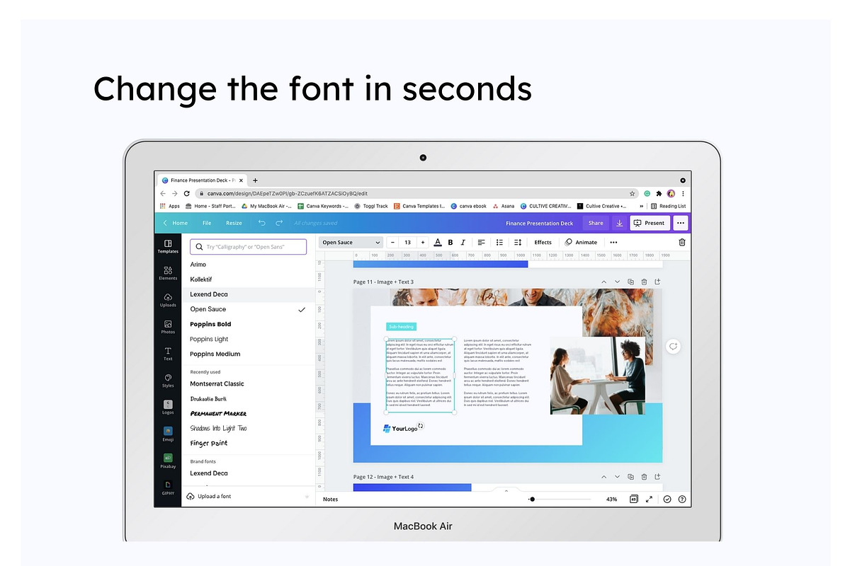 Finance Course, Webinar,Presentation, a Presentation Template by Cultive Creative (Photo 6 of 13)