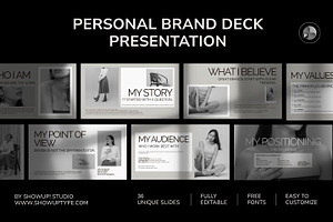 Personal Brand Deck - PowerPoint