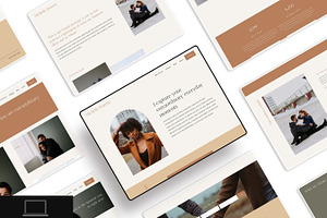 Squarespace 7.1 Template: Michelle