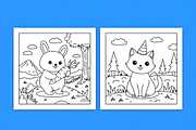 Tiny Corner Cozy Coloring Vol. 2, a Decorative Illustration by Coco Bloom (Thumbnail 3 of 4)