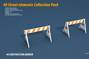 40 Street elements Collection Pack, an Architecture 3D Model by multimedia4ds (Thumbnail 8 of 70)