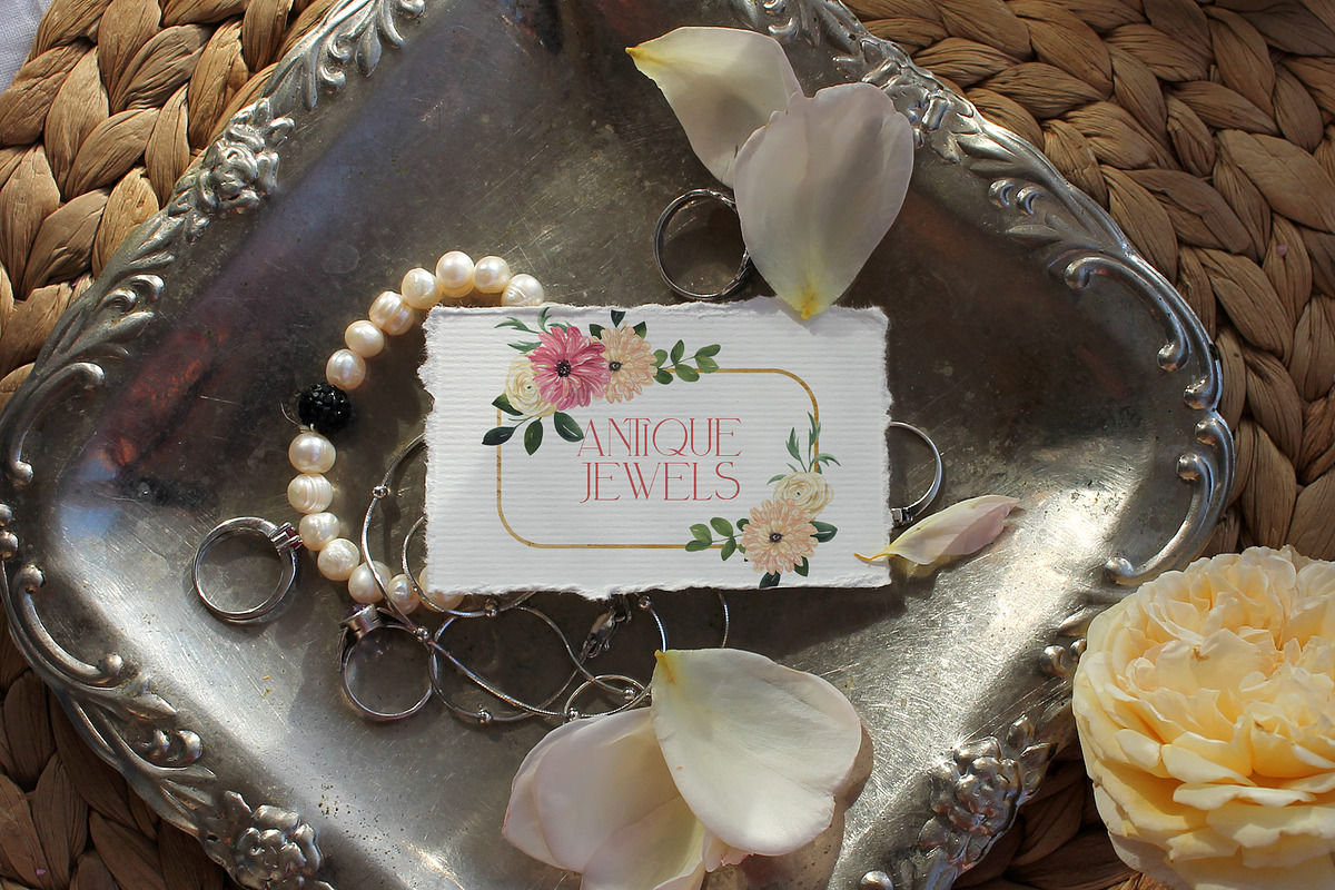 Blush Blooms Soft Watercolor Flowers, a Decorative Illustration by Catch the Dream Art (Photo 7 of 13)