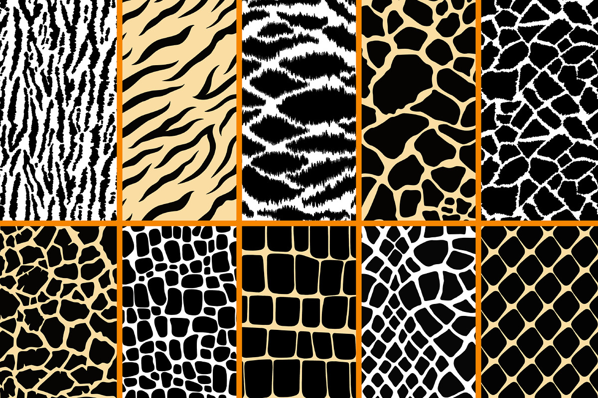 Animal Print Procreate Brush Set, a Brush Add-On by AngelfishCreative (Photo 7 of 14)