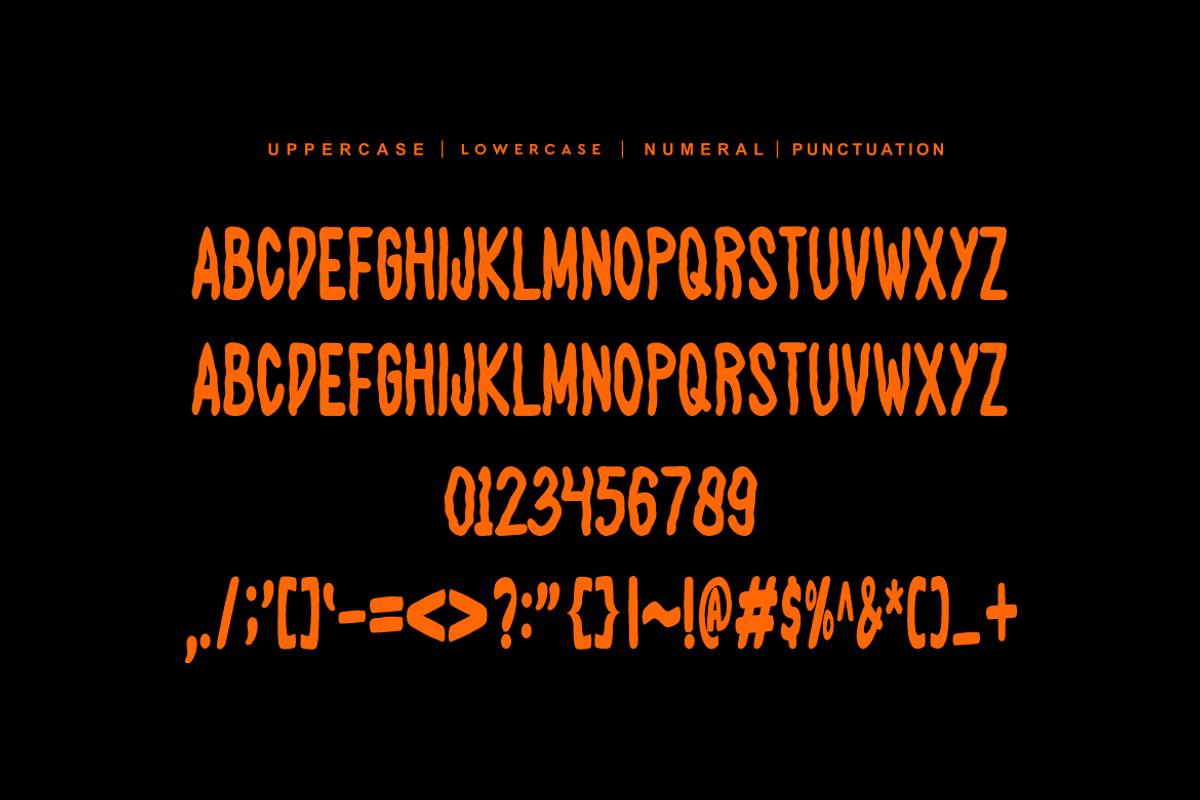 Hellowen Times Font, a Handwritten Font by QR Design Studio (Photo 5 of 6)