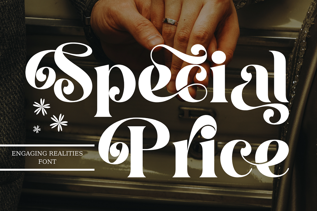 Engaging Realities - Ligature Font, a Serif Font by 177Studio (Photo 2 of 8)