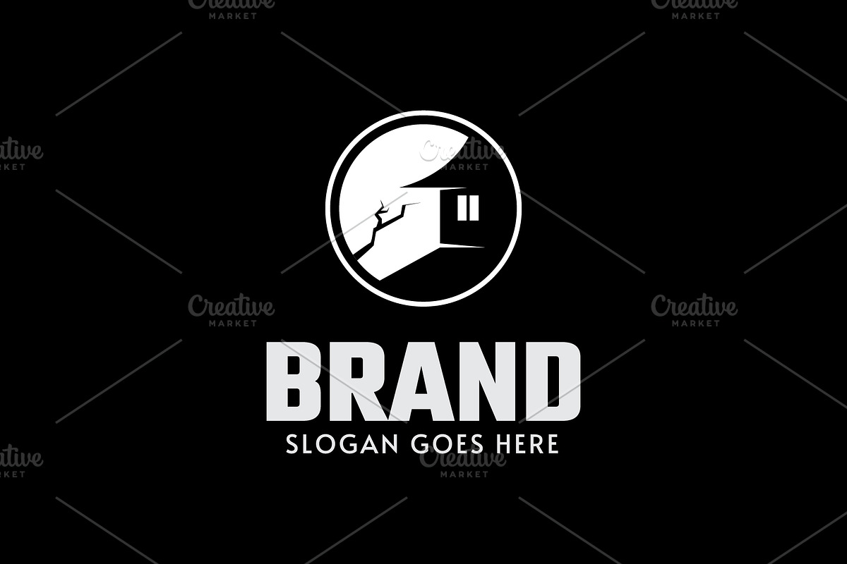 House silhouette logo design, an Object Graphic by nicemorning (Photo 1 of 3)