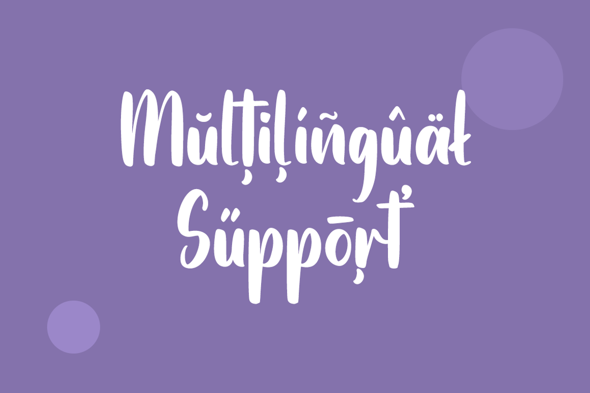 Little Purple Font, a Script Font by Fatmawati (Photo 11 of 12)