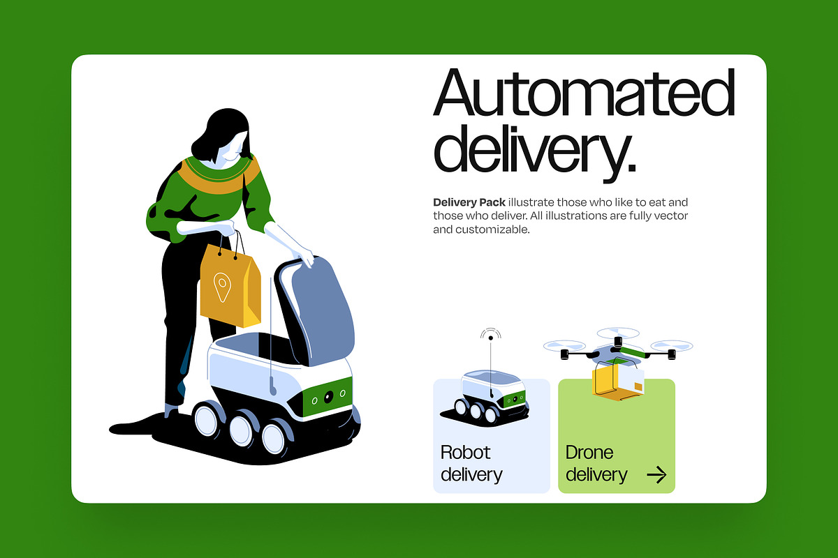Isometric delivery illustrations, an iPhone Mockup by Formfrom (Photo 6 of 11)