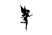 Magical Fairy Silhouette Bundle, an Illustration by jahid234 (Thumbnail 37 of 51)