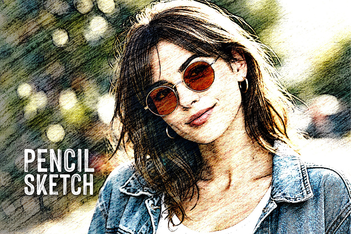 Pencil Sketch Effect Mockup, a Layer Style Add-On by studiogstock (Photo 1 of 2)