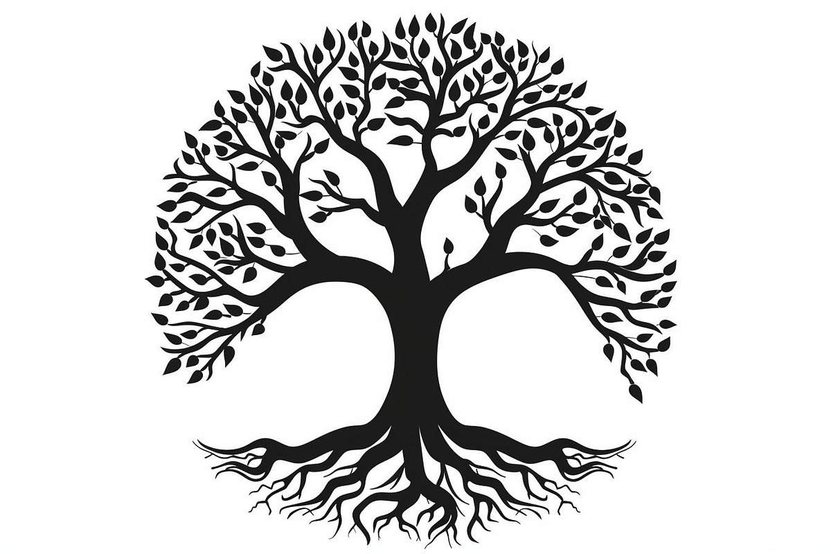 8 Tree of Life Vector Collection, an Illustration by BIPLOB EXPERT (Photo 2 of 9)