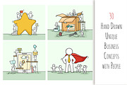 Business concepts with people #2, a Finance Illustration by Sapunkele (Thumbnail 2 of 2)