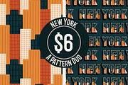 New York Vector Pattern Duo, a Pattern Graphic by K McCormack Designs (Thumbnail 1 of 5)
