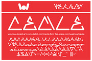 Cecile Font, a Font by weknow (Thumbnail 1 of 10)