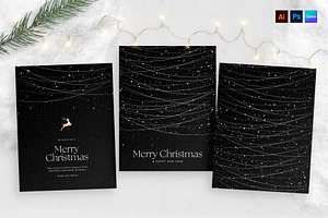Minimalist Christmas Flyer Template, a Flyer Template by BrandPacks