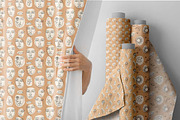 One-Line Minimalist face Patterns, a Pattern Graphic by one-touch (Thumbnail 7 of 18)