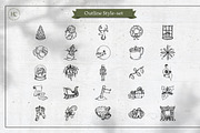 Hand Drawn Christmas Images, a Seasonal Illustration by H&C Drawings & Designs (Thumbnail 4 of 15)