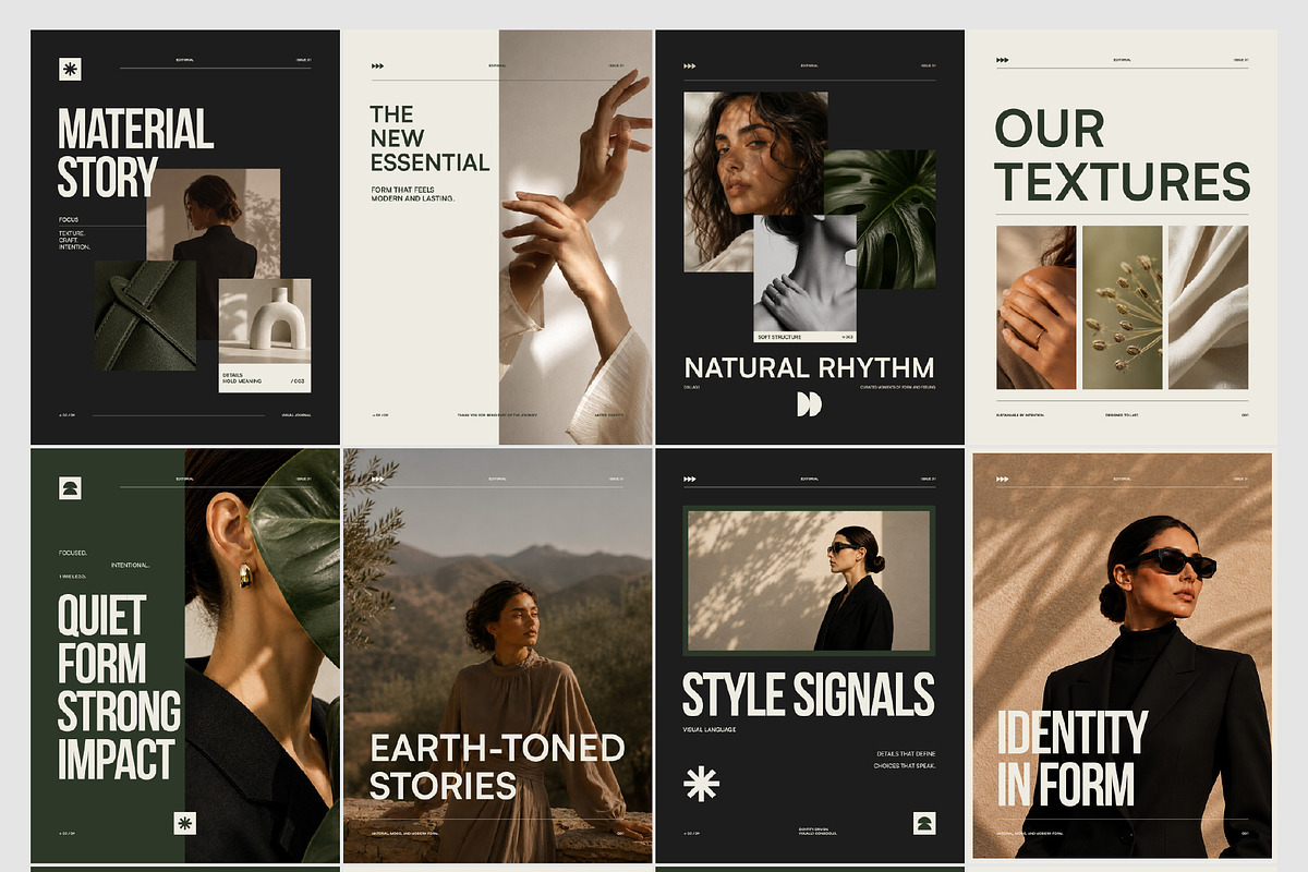 Olive Journal - Editorial Templates, a Social Media Template by MustaART (Photo 8 of 9)