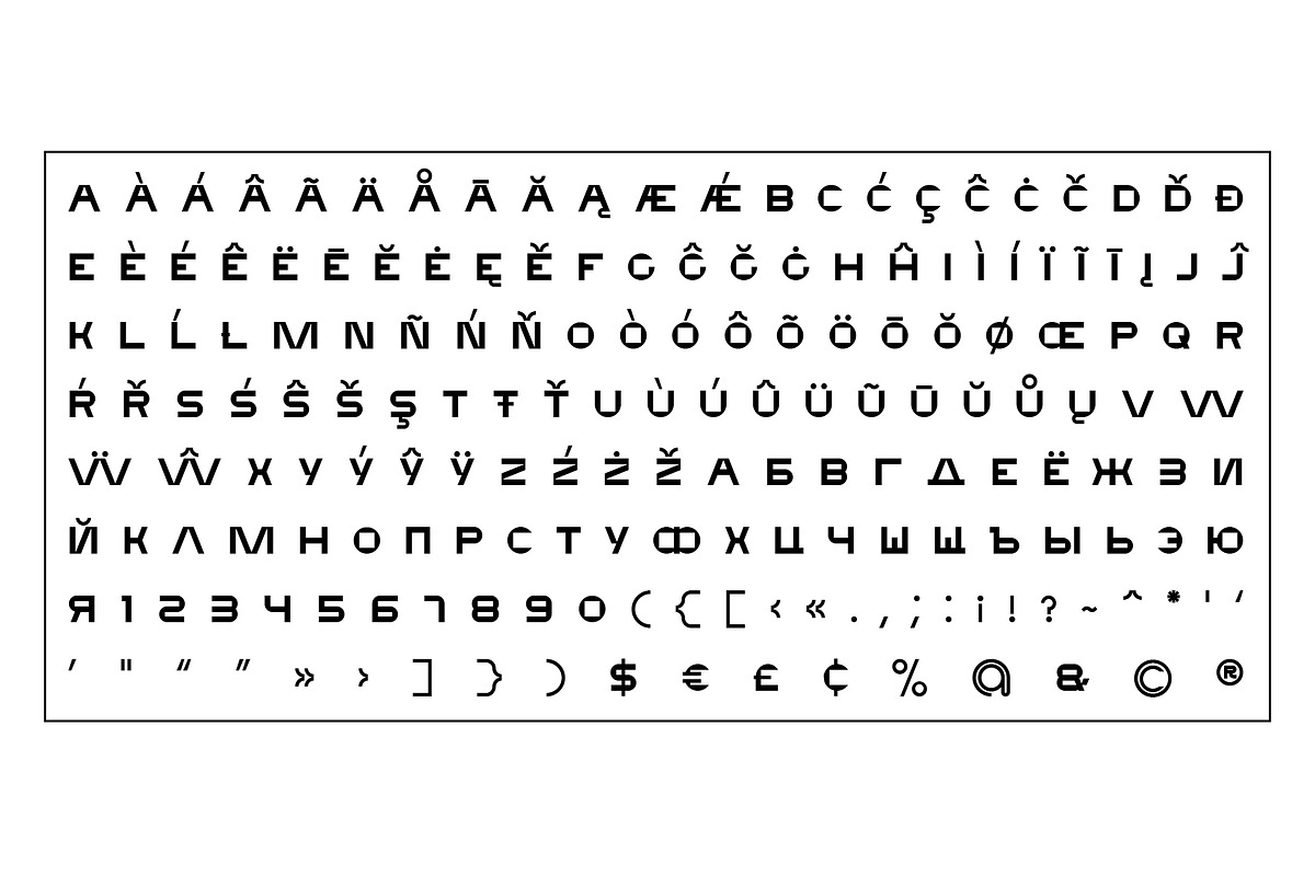 SK Primo — Modern Geometric Font, a Font by Shriftovik Type Foundry (Photo 8 of 10)