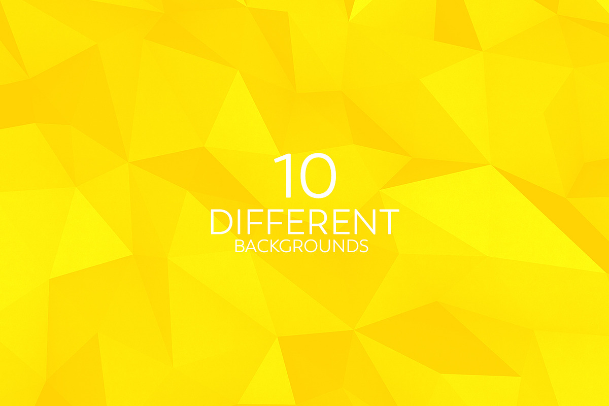 Polygon Colorful Backgrounds | v7 preview 4