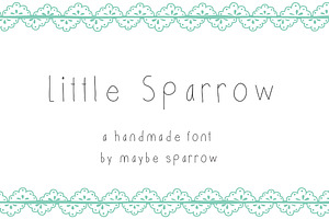 Little Sparrow Font