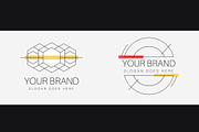 Modern Geometric Logo Set, a Templates & Theme by studiogstock (Thumbnail 3 of 6)