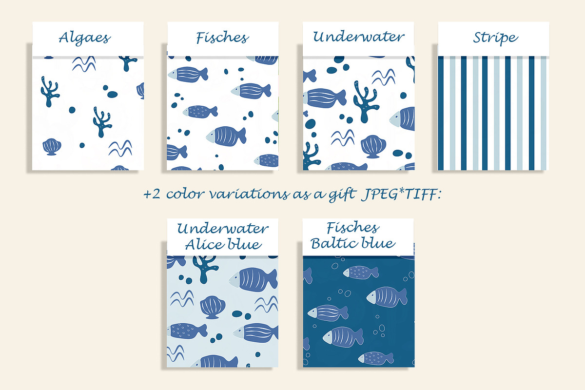 Scandinavian Kids Seamless Patterns, a Pattern Graphic by Oksana Dovhopol Art (Photo 5 of 15)