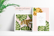 Jungle, Luxurious Cliparts & more!, a Pattern Graphic by Pink Linen (Thumbnail 10 of 11)