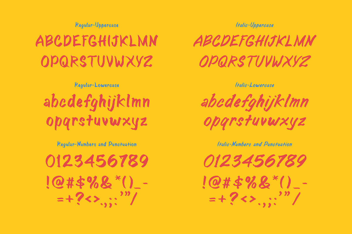 SANCRO BRUSH TYPEFACE - FONT DUO, a Font by Skewed Studio (Photo 3 of 6)
