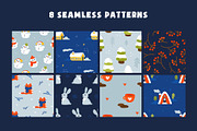 Jolly Winter | Vector collection, a Seasonal Illustration by katieromanoff_art (Thumbnail 5 of 12)
