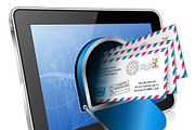 E-Mail and Mail Themes, a Technology Illustration by TAlex (Thumbnail 4 of 6)