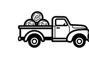 Cute baby toy truck design featuring, an Illustration by Amazin_art (Thumbnail 24 of 33)