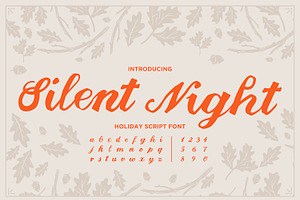 Silent Night | Handwritten Script