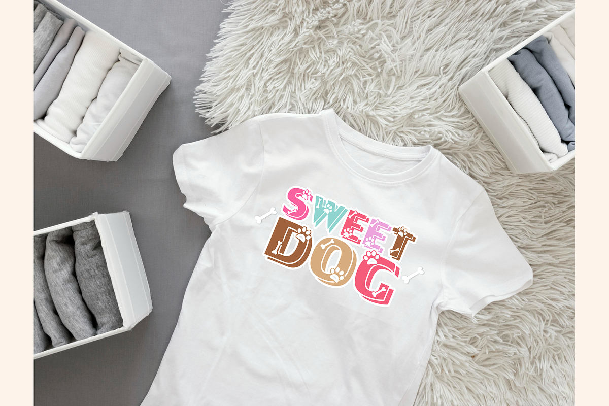 Sweet Dog - Cartoon Font Types, a Font by KiddoGlyphs Studio (Photo 2 of 3)