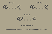 Blackhole - Script Font, a Script Font by Mayofont (Thumbnail 10 of 11)