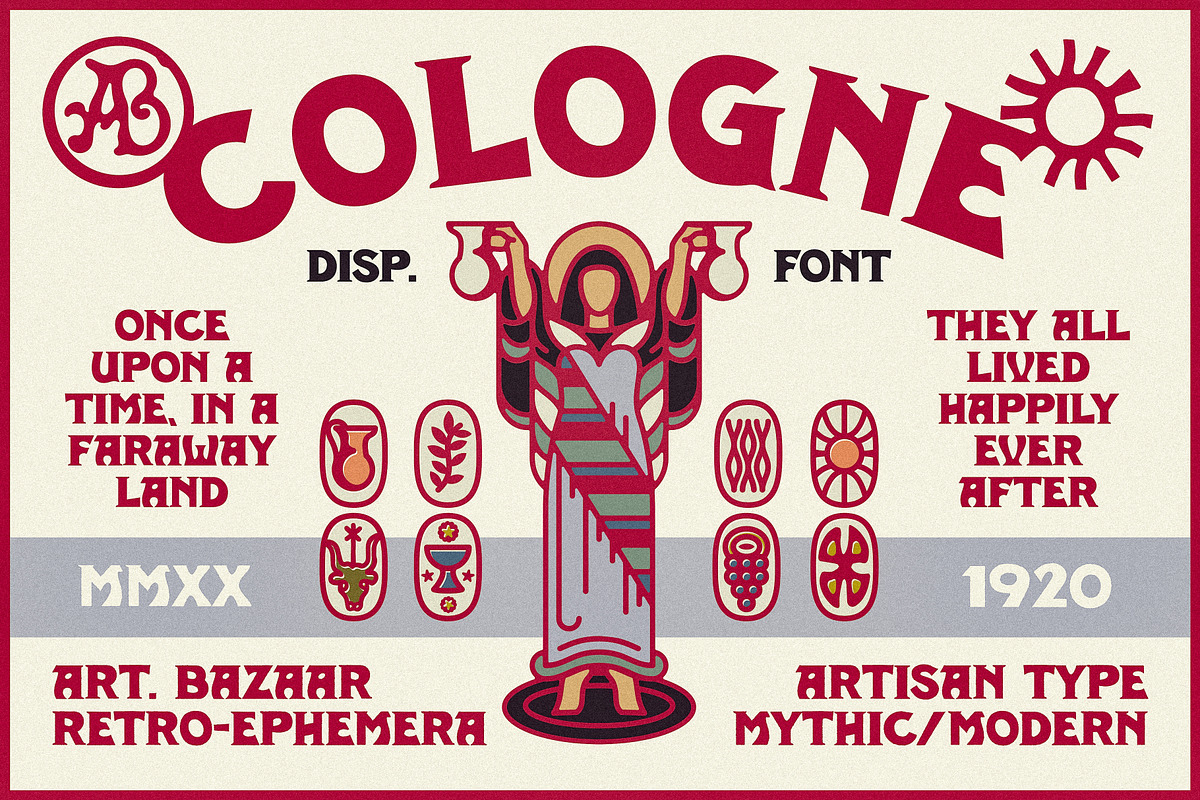 Cologne | Bold Vintage Serif, a Serif Font by Artifact Bazaar (Photo 1 of 5)