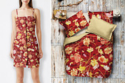 Flower Seamless Pattern, a Pattern Graphic by Gullenda (Thumbnail 4 of 6)