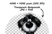 whimsical floral animal clipart PNG, an Illustration by one-touch (Thumbnail 15 of 18)
