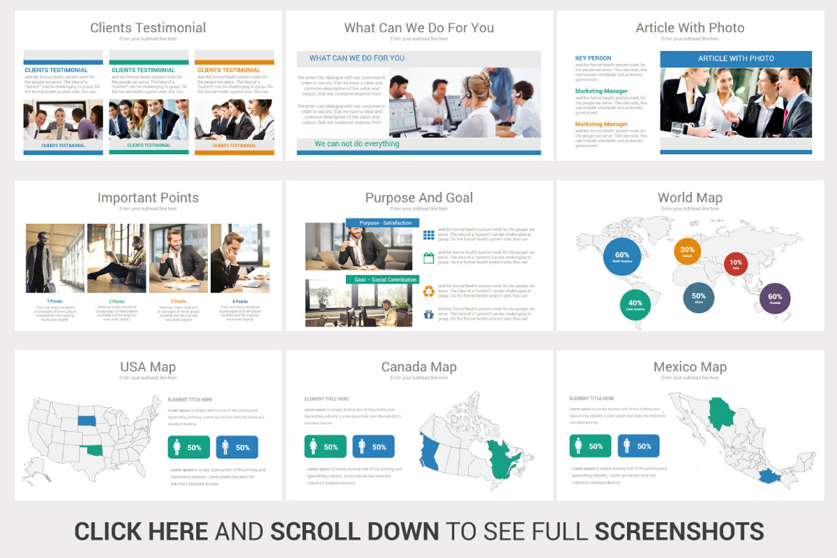 Startup Business Plan PowerPoint, a Presentation Template by OceanArt (Photo 18 of 20)