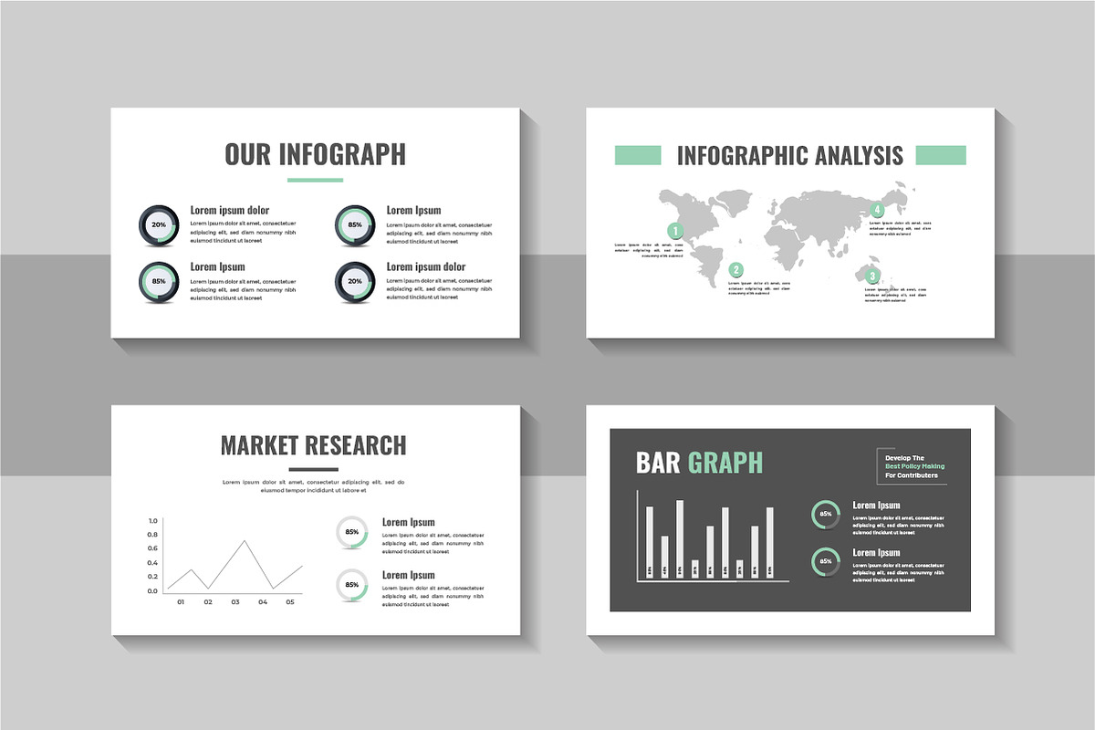 Business Marketing Plan Portfolio, a Presentation Template by Pavel_design (Photo 3 of 4)