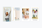 Instagram Stories Gold | CANVA, a Social Media Template by Poego Social (Thumbnail 6 of 12)