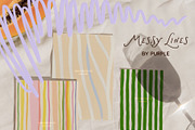 Messy Lines: backgrounds & borders, a Texture Graphic by Purple (Thumbnail 4 of 11)