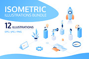 Isometric Illustration Kit, an UI Kit Template by Boyko Pictures (Thumbnail 1 of 9)