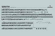 Serith, a Serif Font by Sharkshock (Thumbnail 7 of 7)