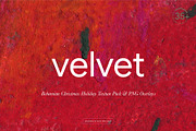 Velvet Christmas Bohemian Textures, a Texture Graphic by Oleg and Katja (Thumbnail 1 of 14)